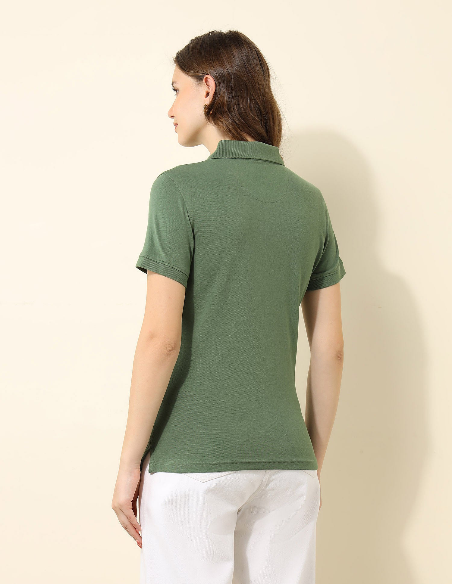 Regular Fit Solid Polo Shirt - Image 5