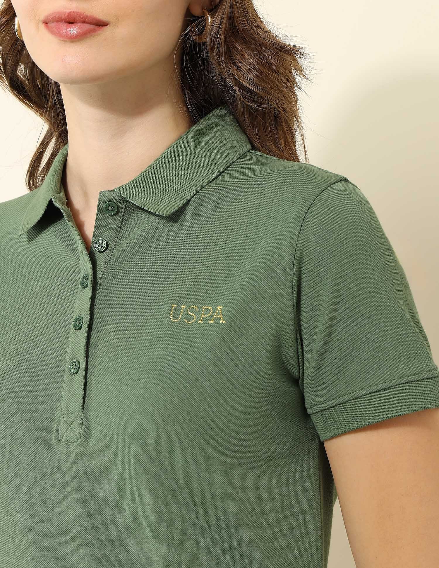 Regular Fit Solid Polo Shirt - Image 7