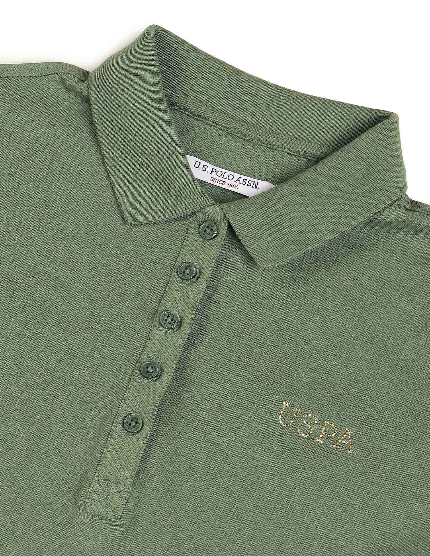 Regular Fit Solid Polo Shirt - Image 8