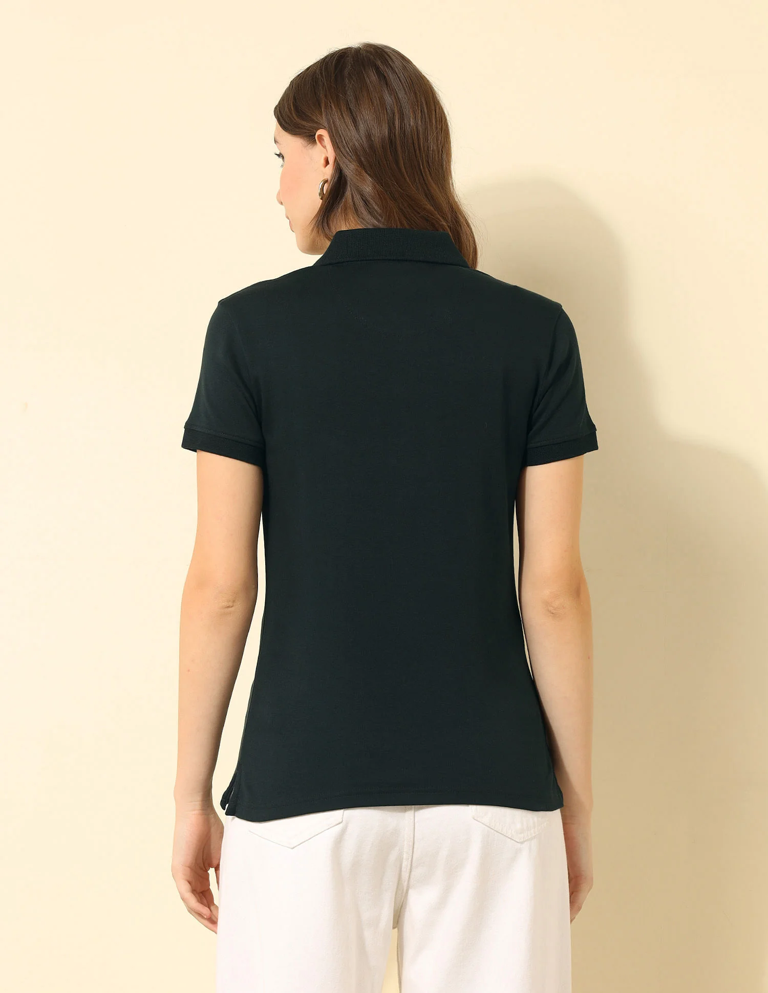 Regular Fit Solid Polo Shirt - Image 5