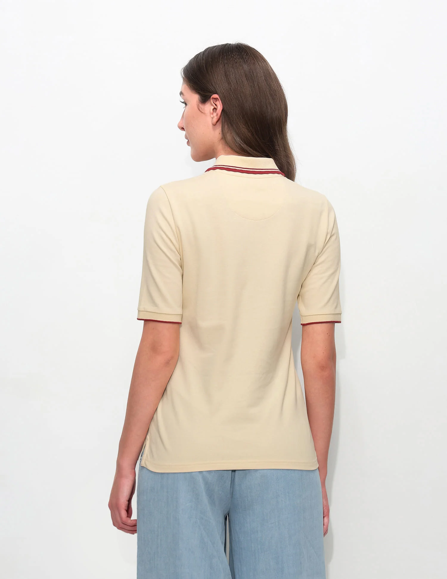 Regular Fit Solid Polo Shirt - Image 5
