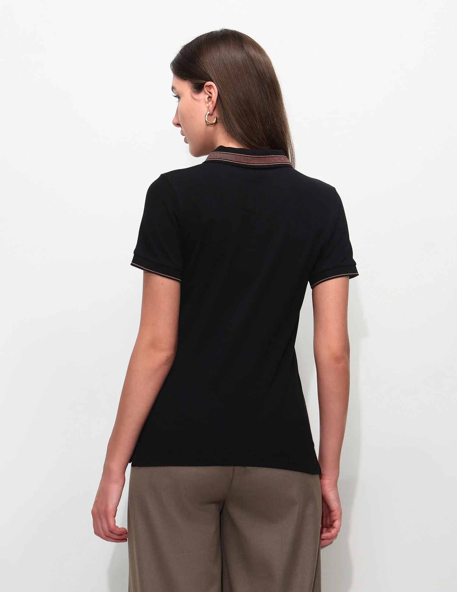 Regular Fit Solid Polo Shirt - Image 5