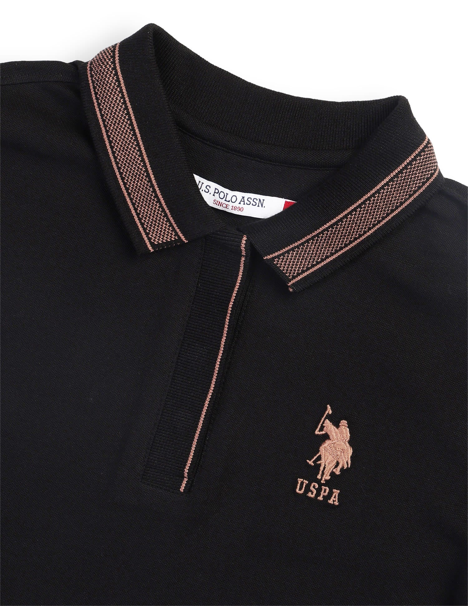 Regular Fit Solid Polo Shirt - Image 8