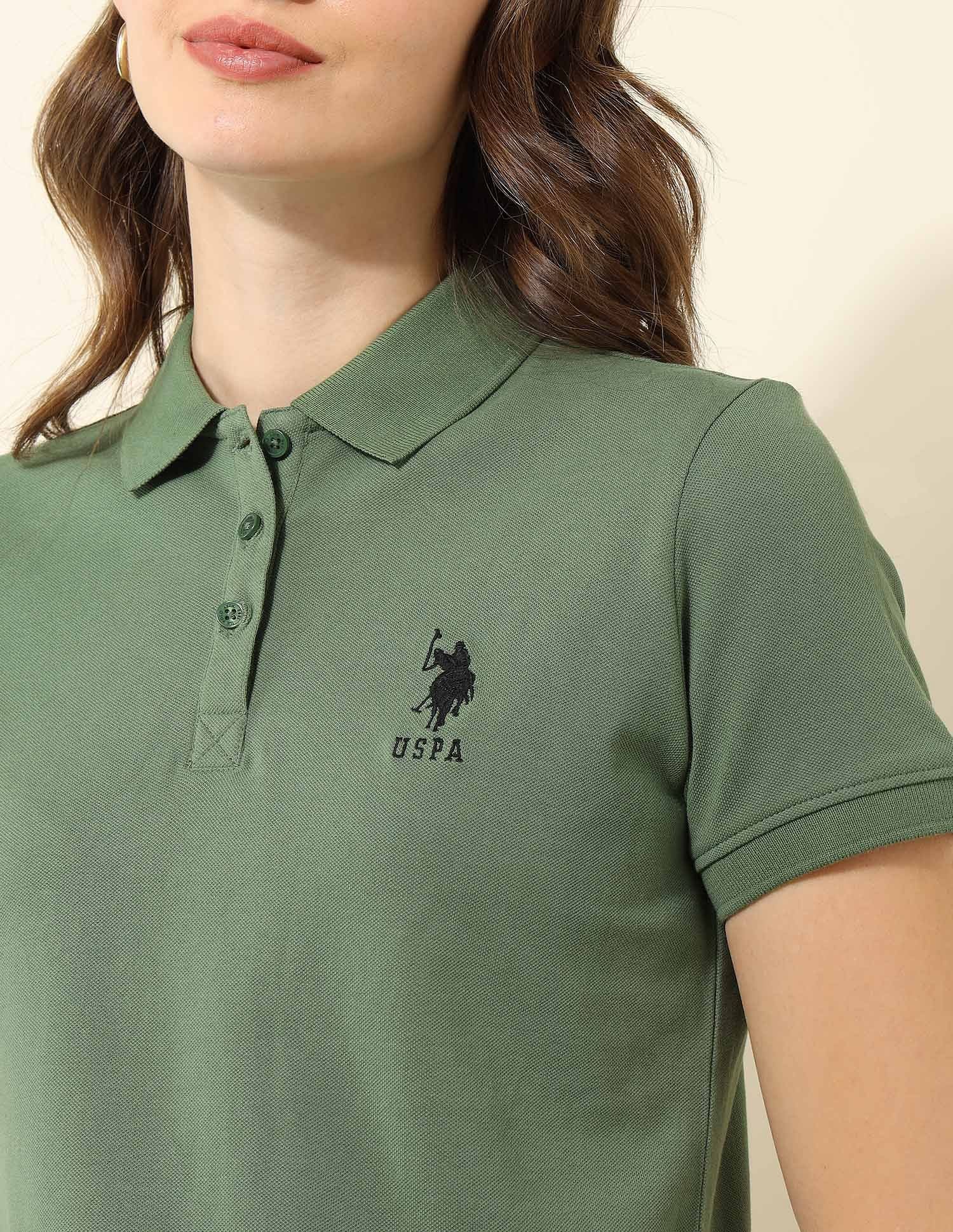Regular Fit Solid Polo Shirt - Image 7