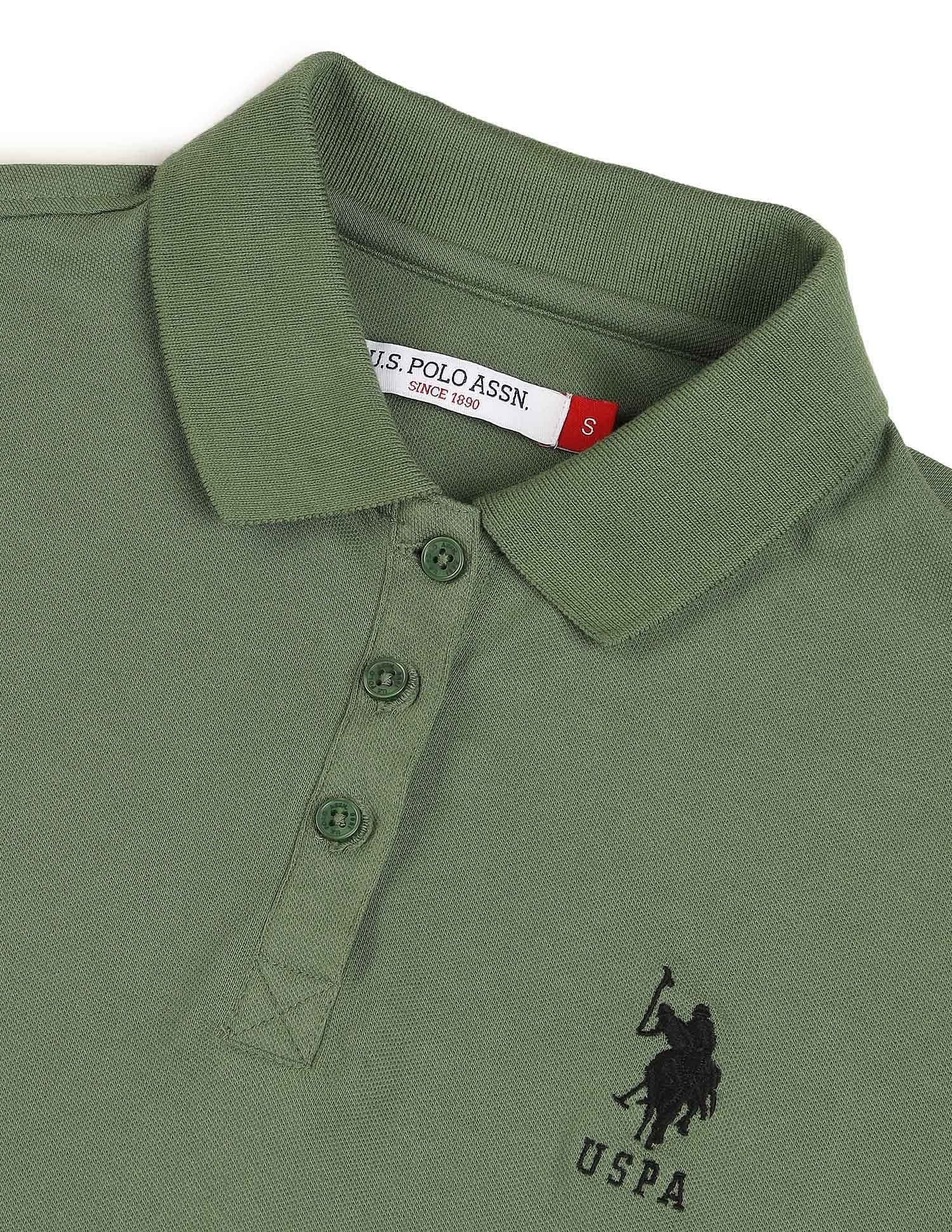 Regular Fit Solid Polo Shirt - Image 8