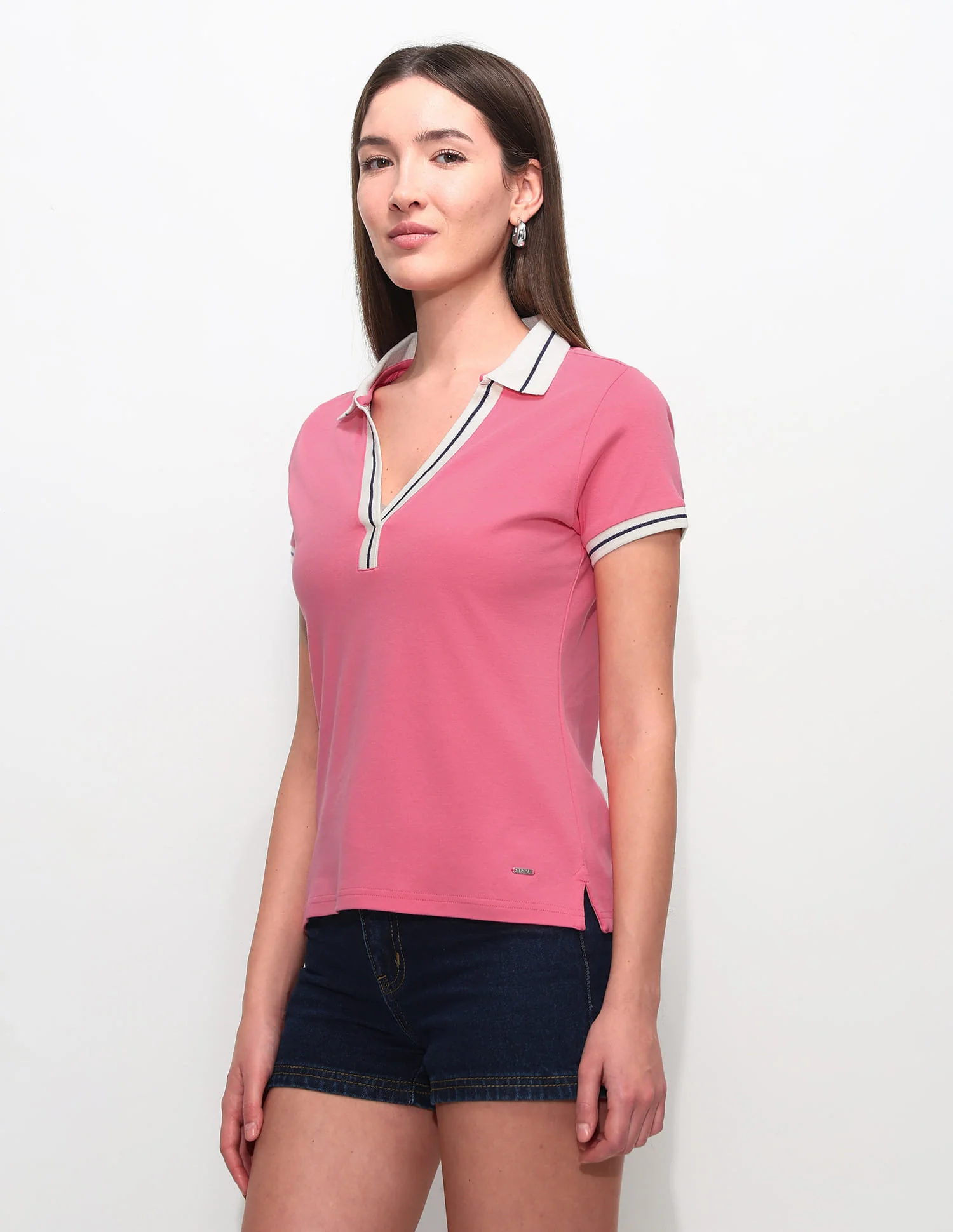 Regular Fit Solid Polo Shirt - Image 4