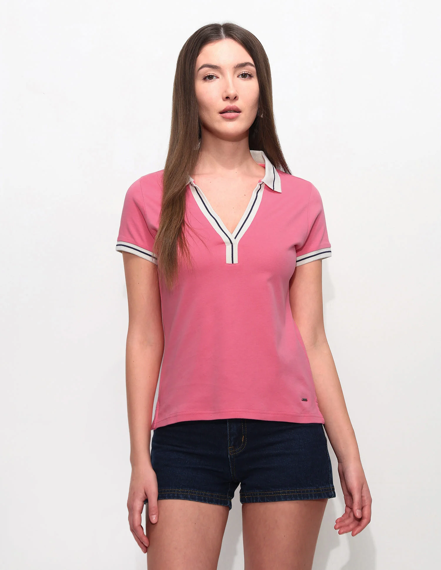 Regular Fit Solid Polo Shirt - Image 6