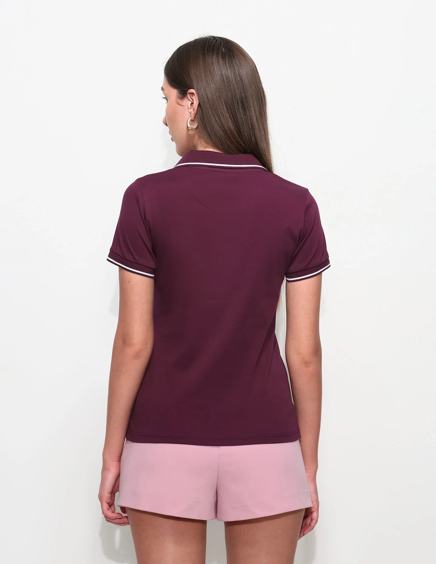 Regular Fit Solid Polo Shirt - Image 5