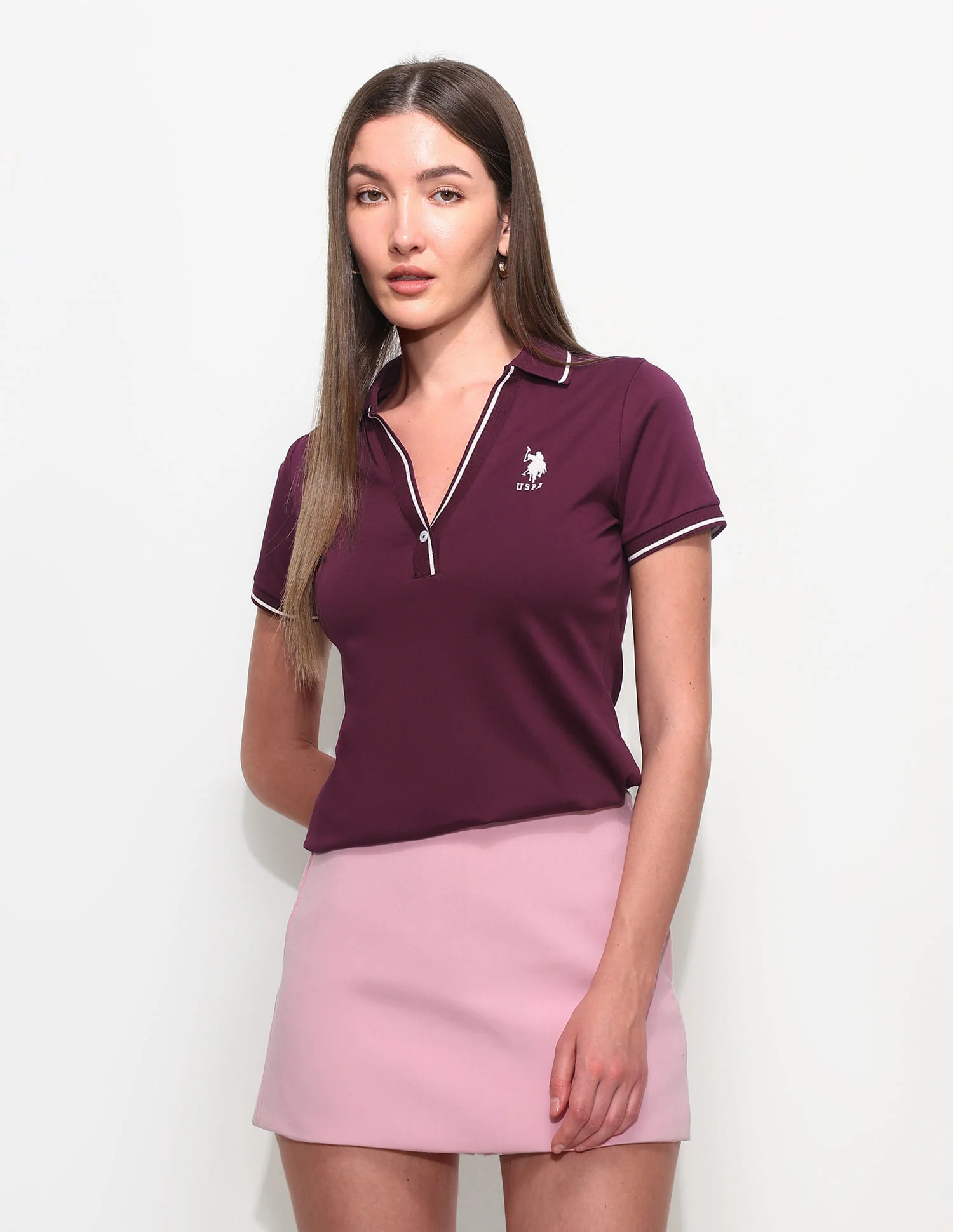 Regular Fit Solid Polo Shirt - Image 6