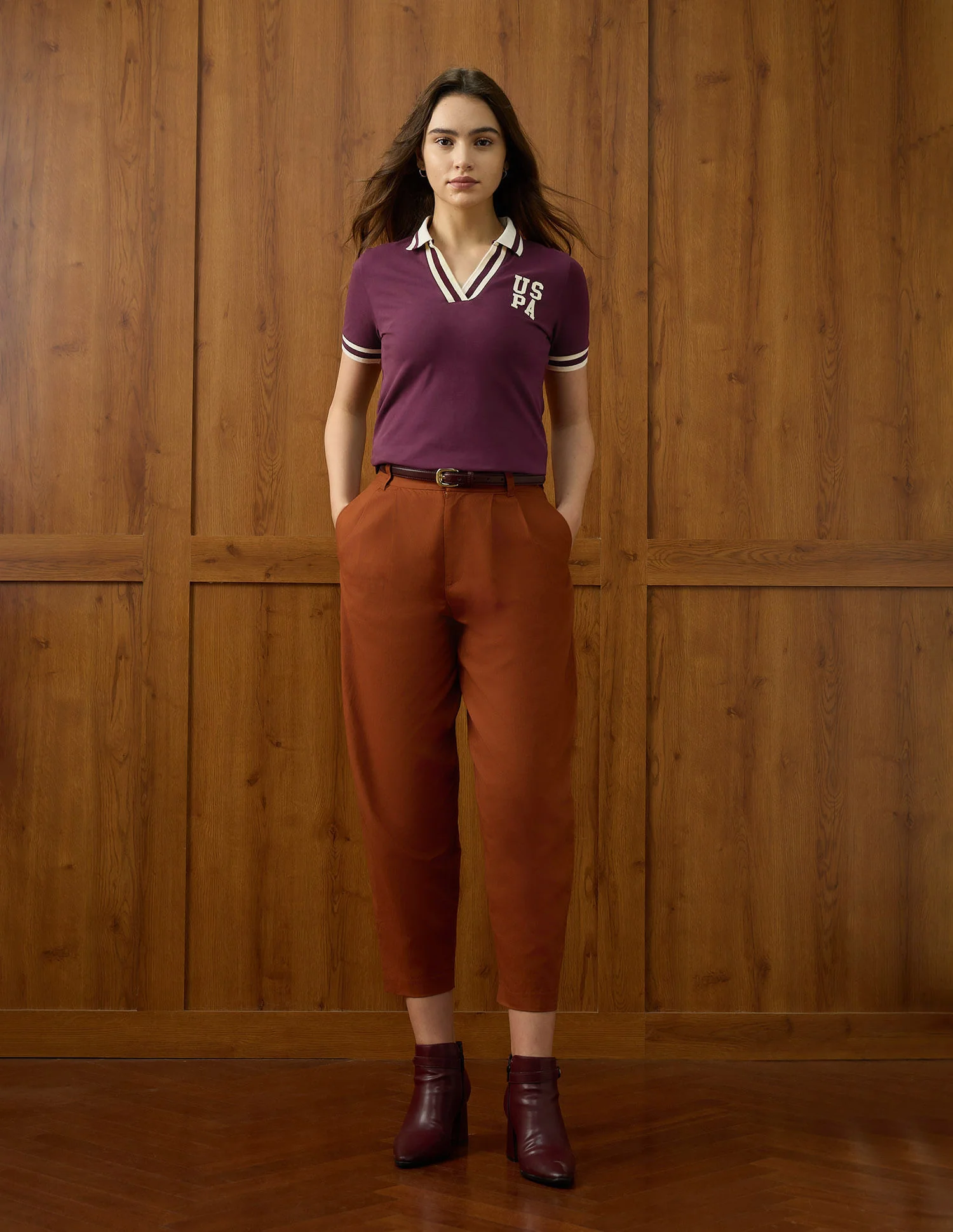 Regular Fit Solid Polo Shirt - Image 3