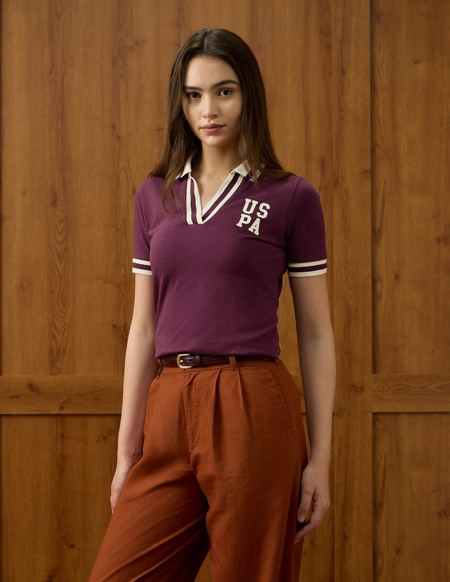 Regular Fit Solid Polo Shirt - Image 4