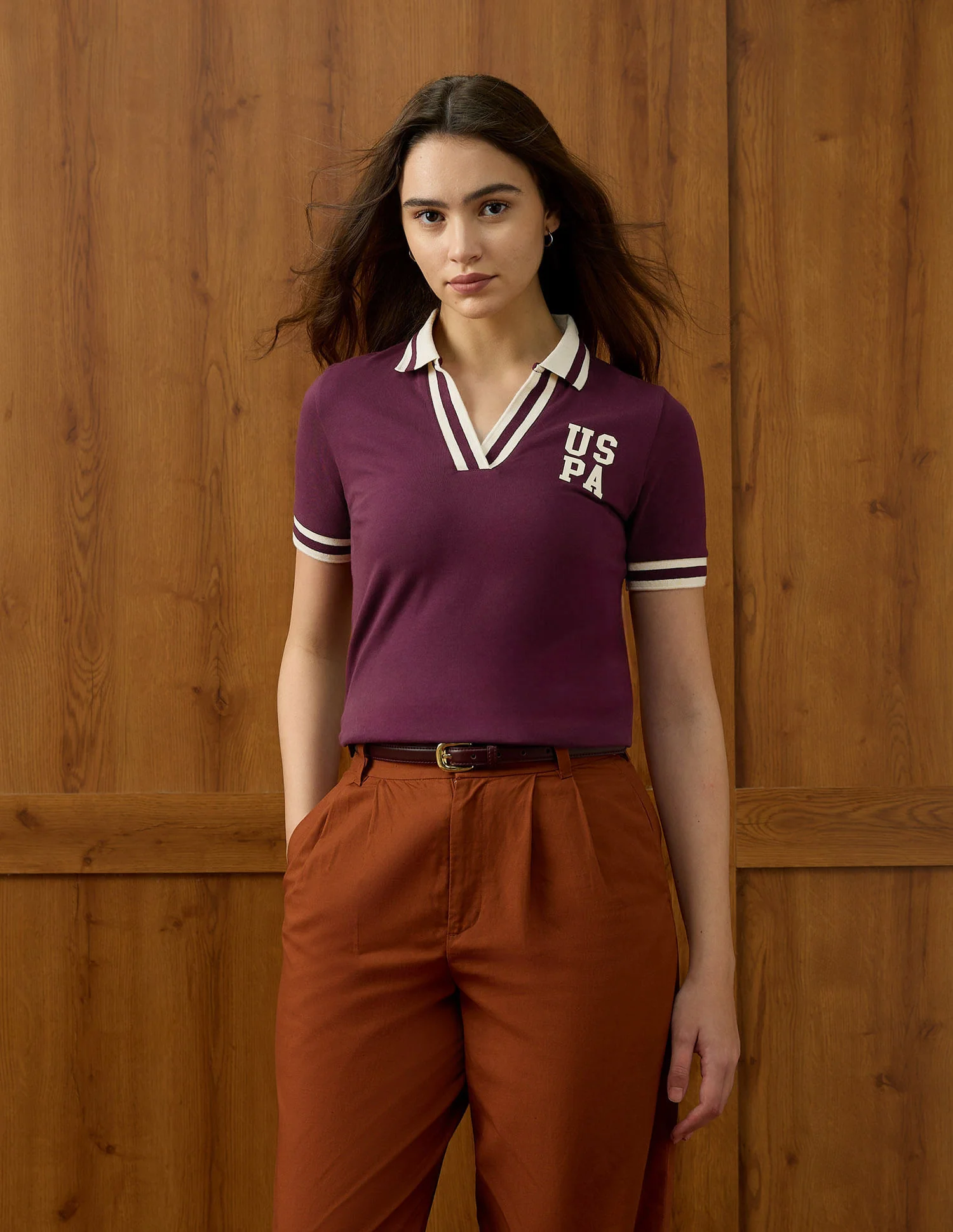 Regular Fit Solid Polo Shirt - Image 6
