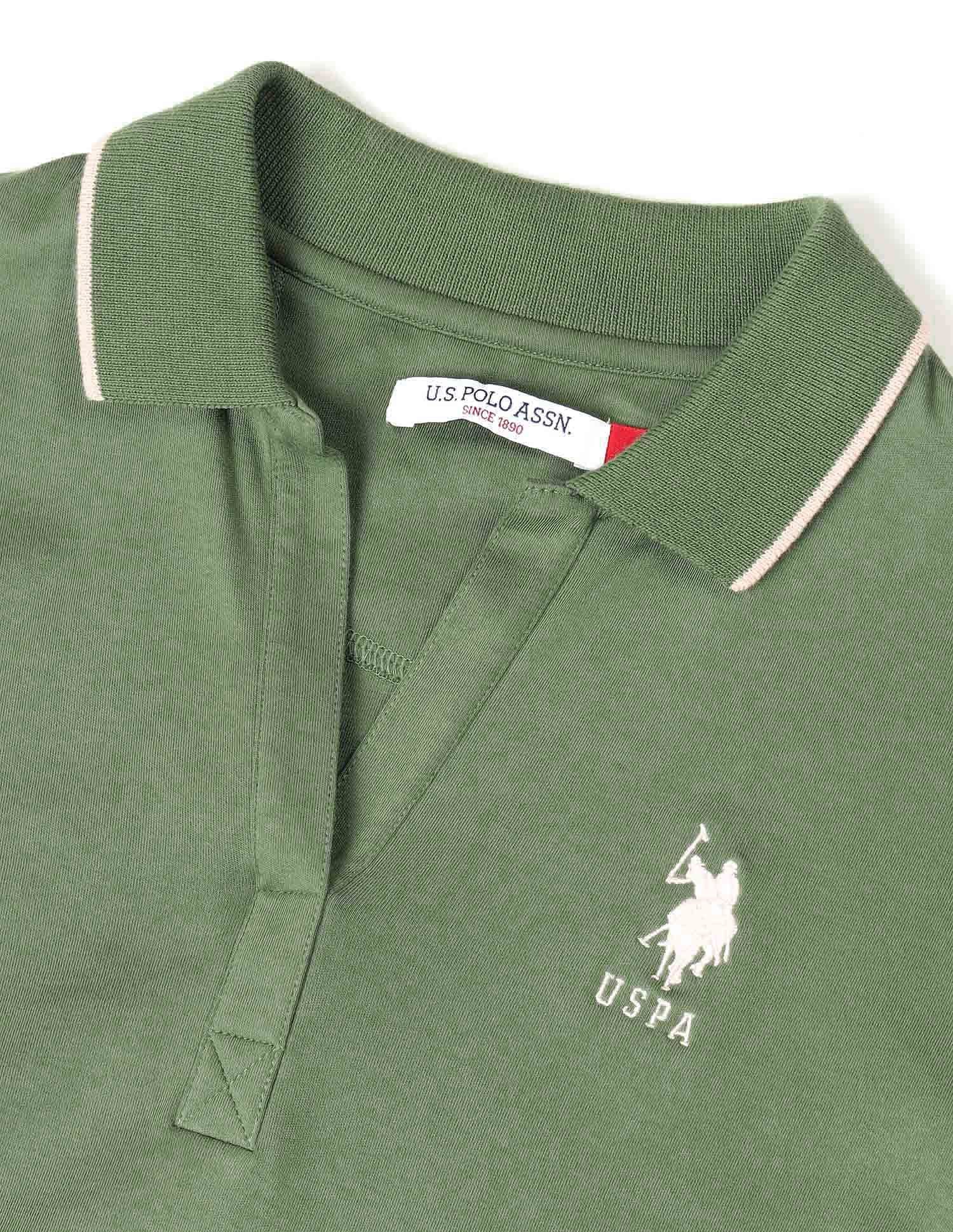 Regular Fit Solid Polo Shirt - Image 8