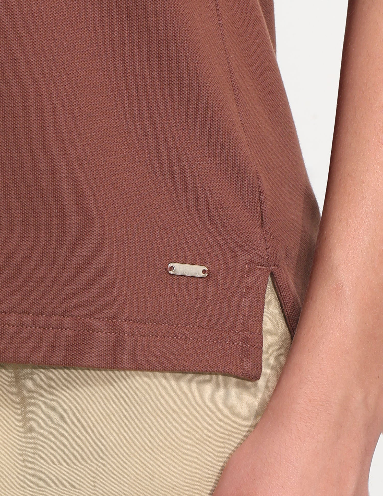 Regular Fit Solid Polo Shirt - Image 10