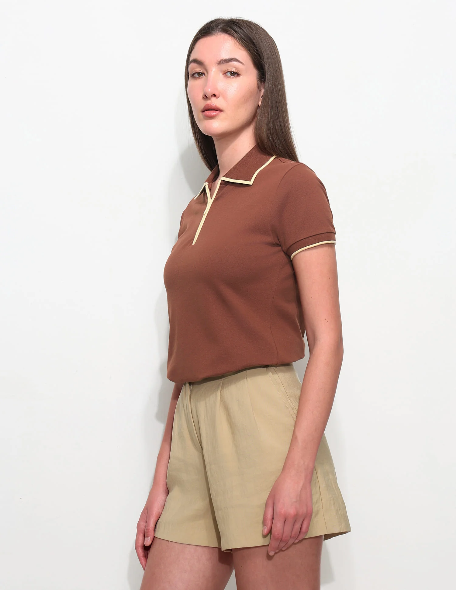 Regular Fit Solid Polo Shirt - Image 4