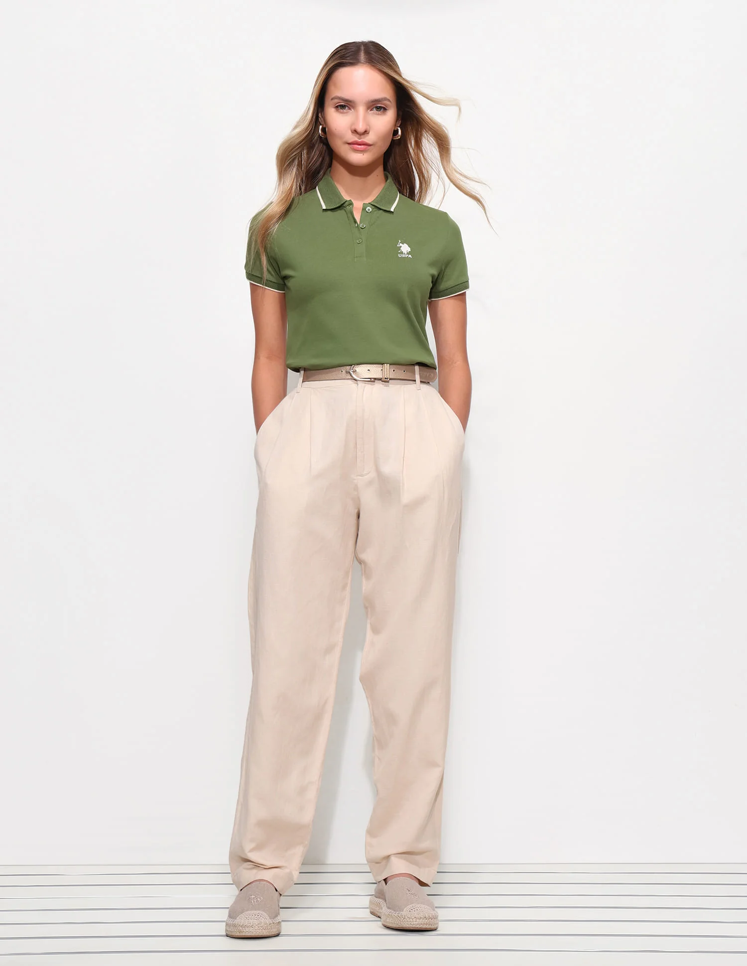 Regular Fit Solid Polo Shirt - Image 3