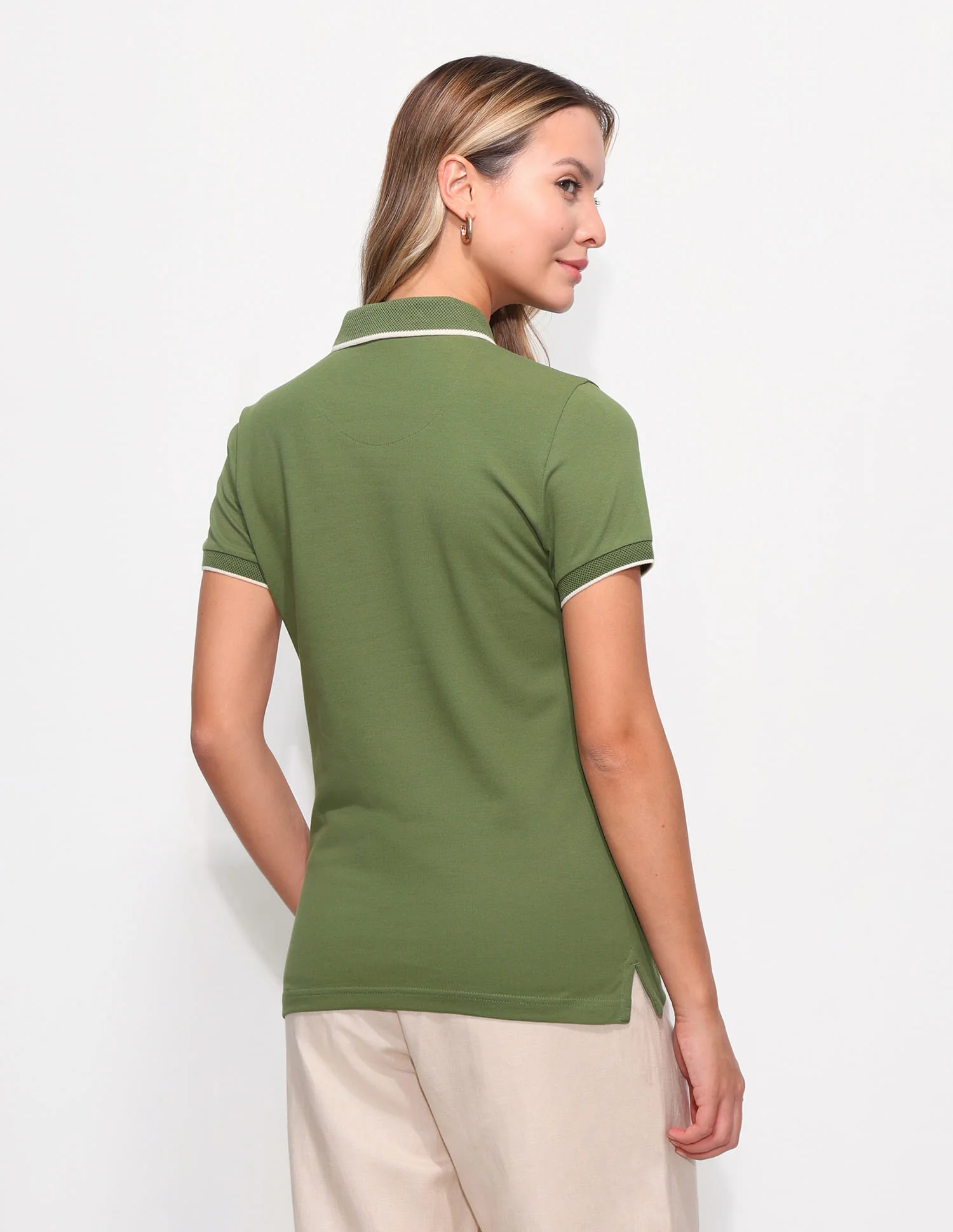 Regular Fit Solid Polo Shirt - Image 5