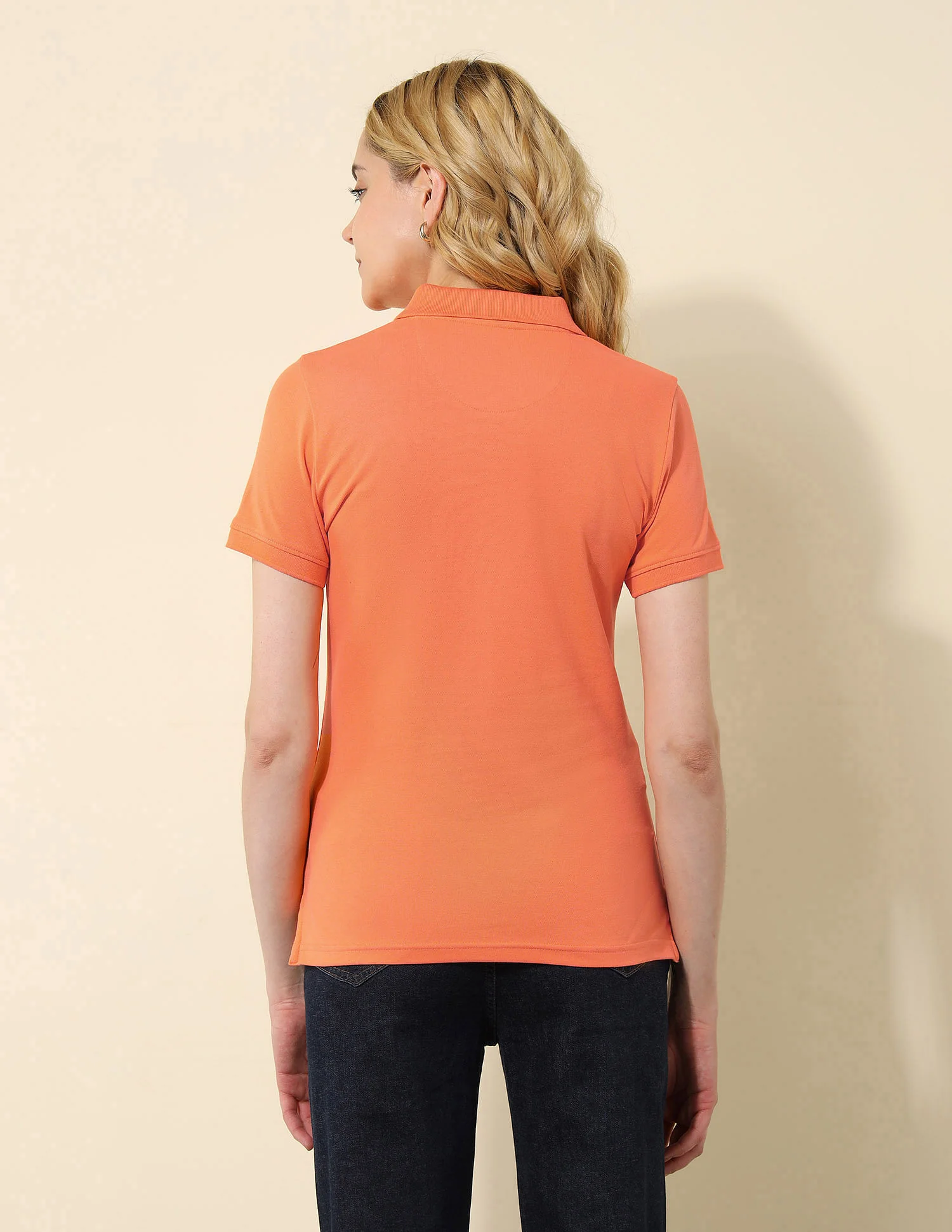 Regular Fit Solid Polo Shirt - Image 8