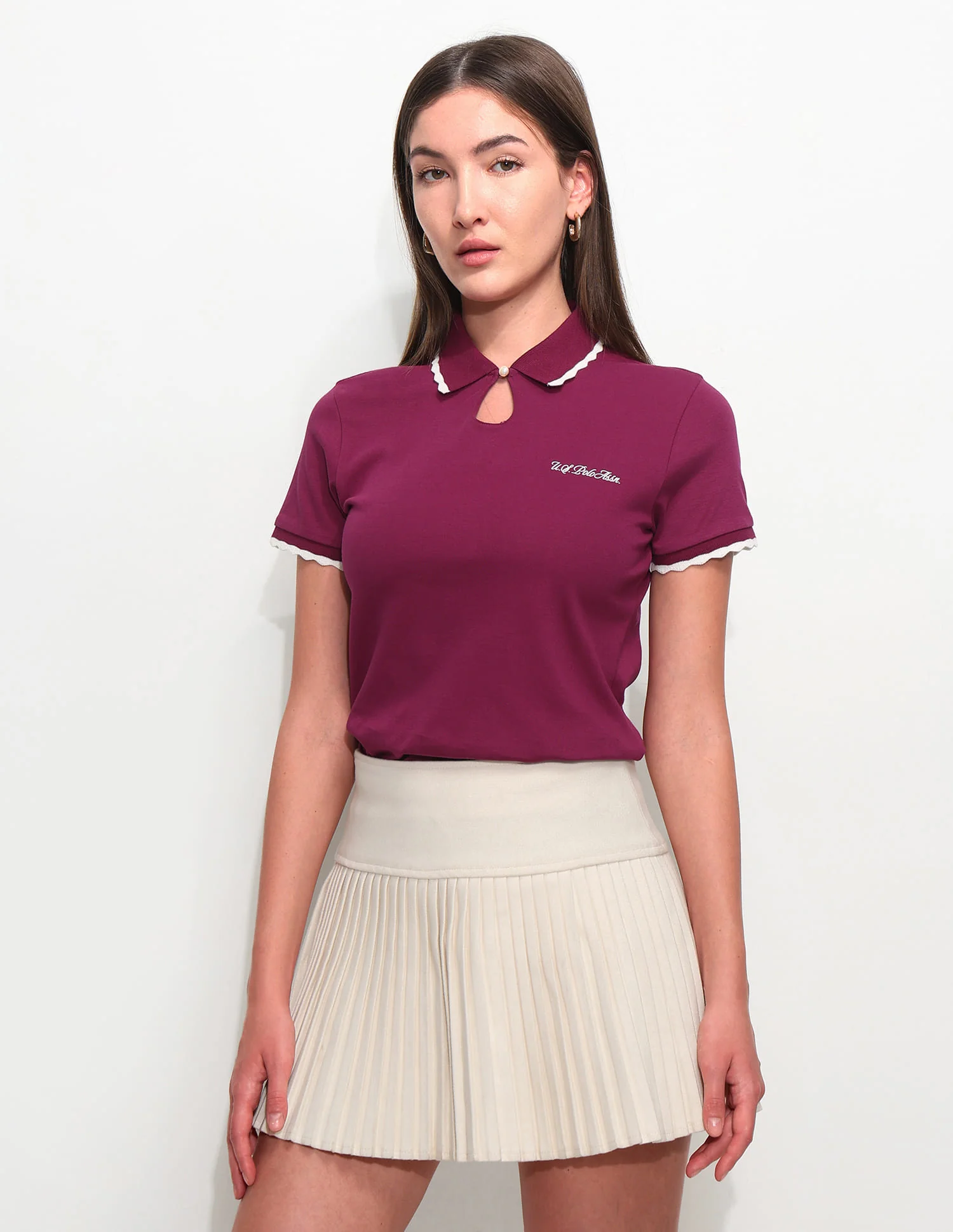 Regular Fit Solid Polo Shirt - Image 4
