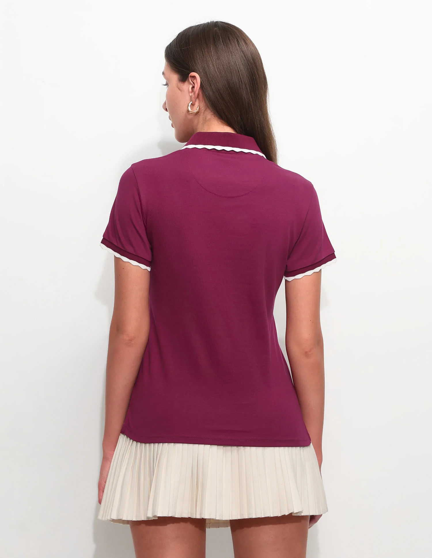 Regular Fit Solid Polo Shirt - Image 5