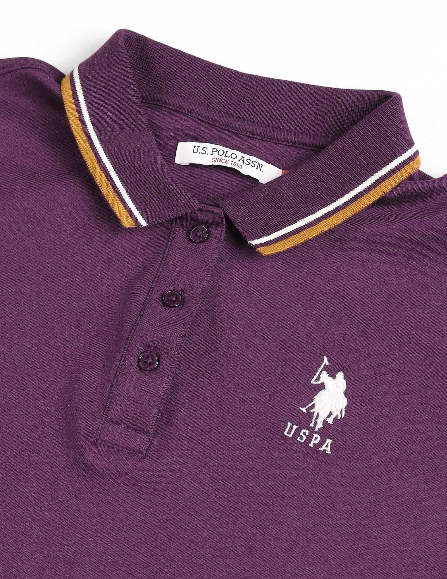Regular Fit Solid Polo Shirt - Image 8