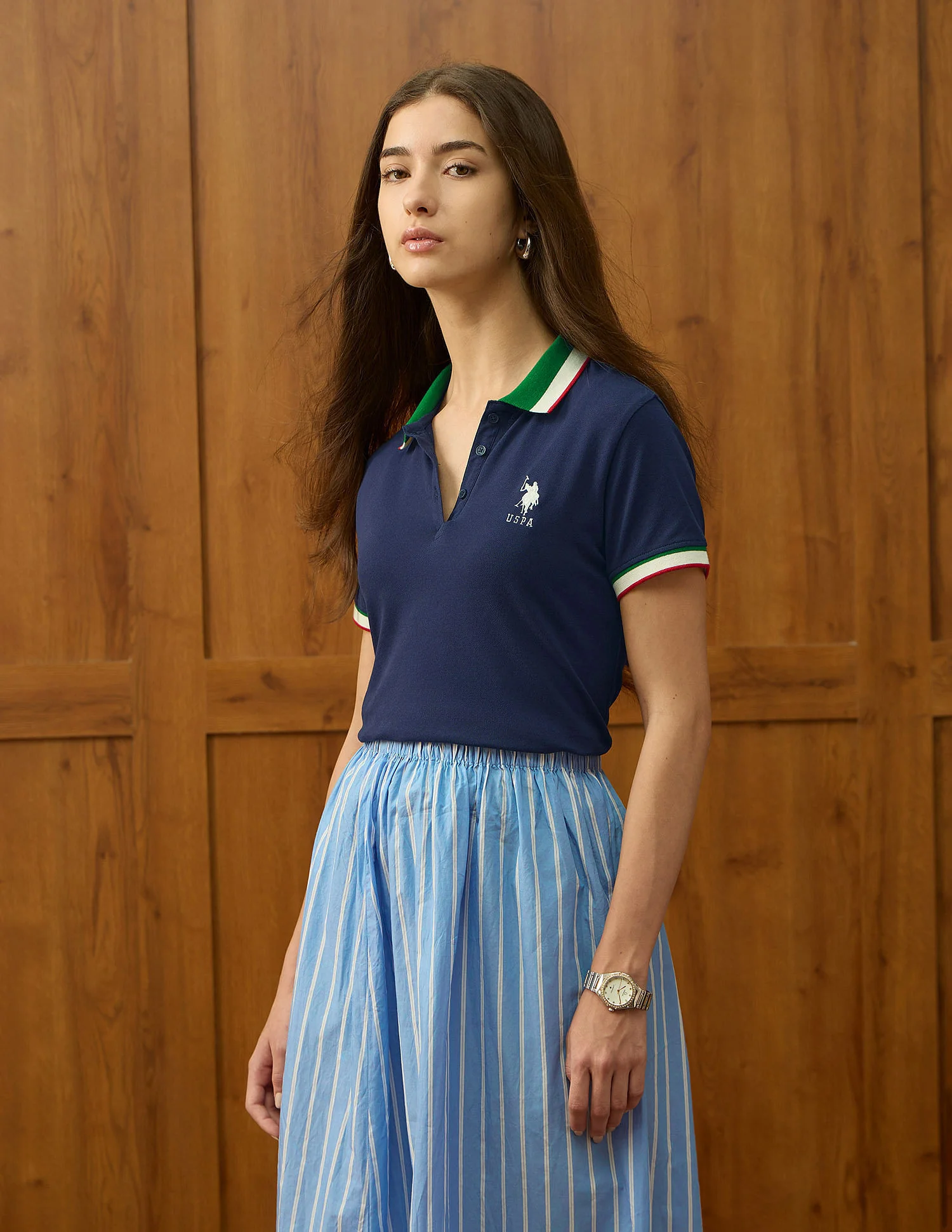 Regular Fit Solid Polo Shirt - Image 4