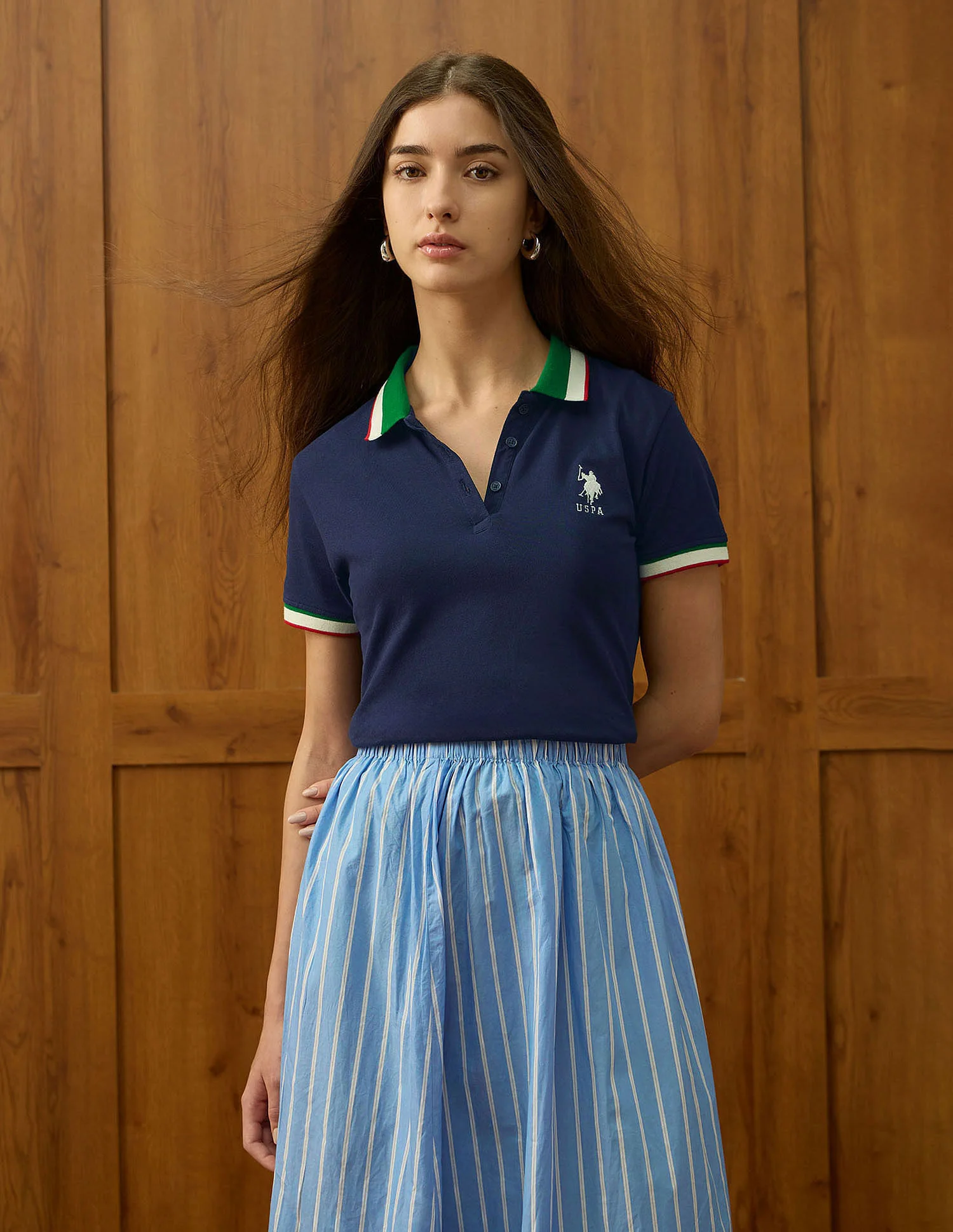 Regular Fit Solid Polo Shirt - Image 6