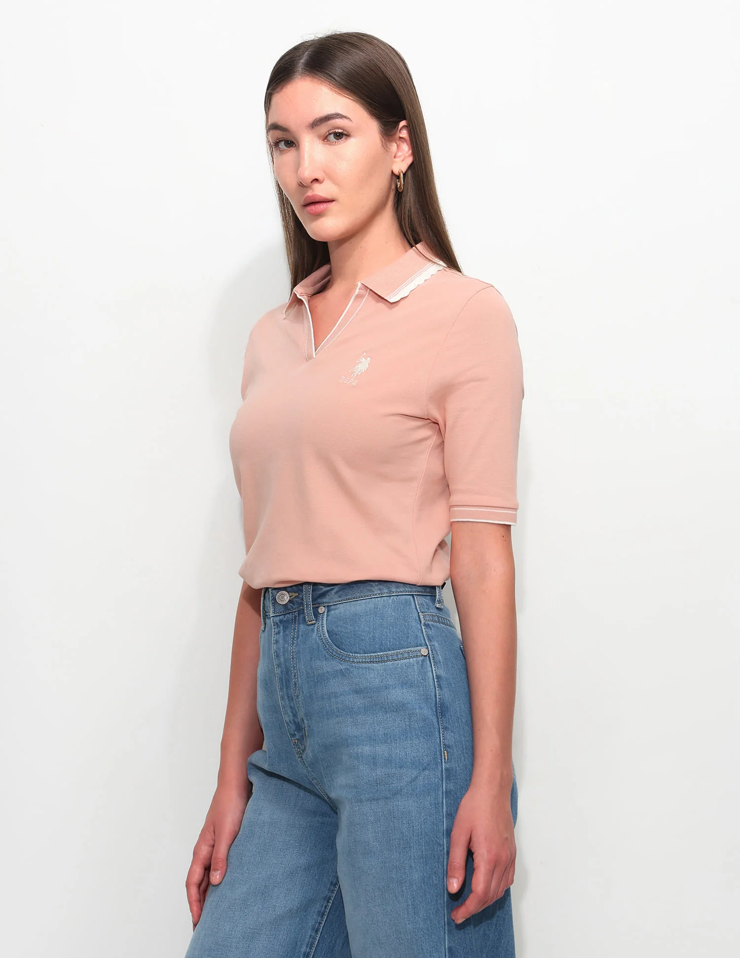 Regular Fit Solid Polo Shirt - Image 4