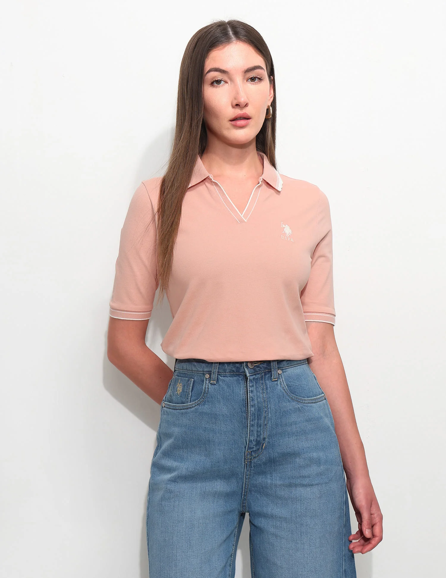 Regular Fit Solid Polo Shirt - Image 6