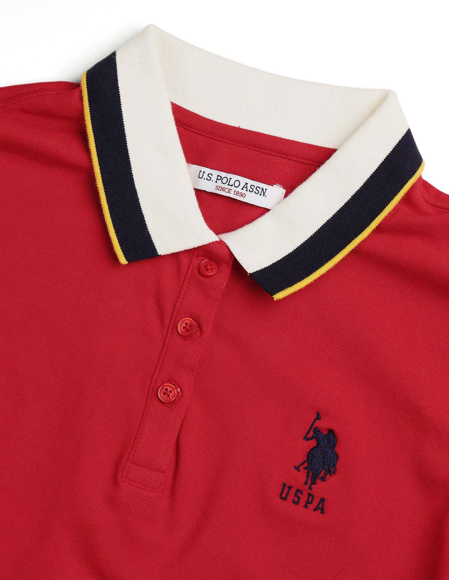 Regular Fit Solid Polo Shirt - Image 8