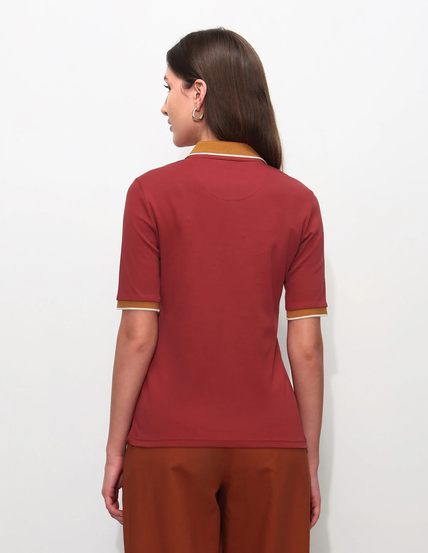 Regular Fit Solid Polo Shirt - Image 5