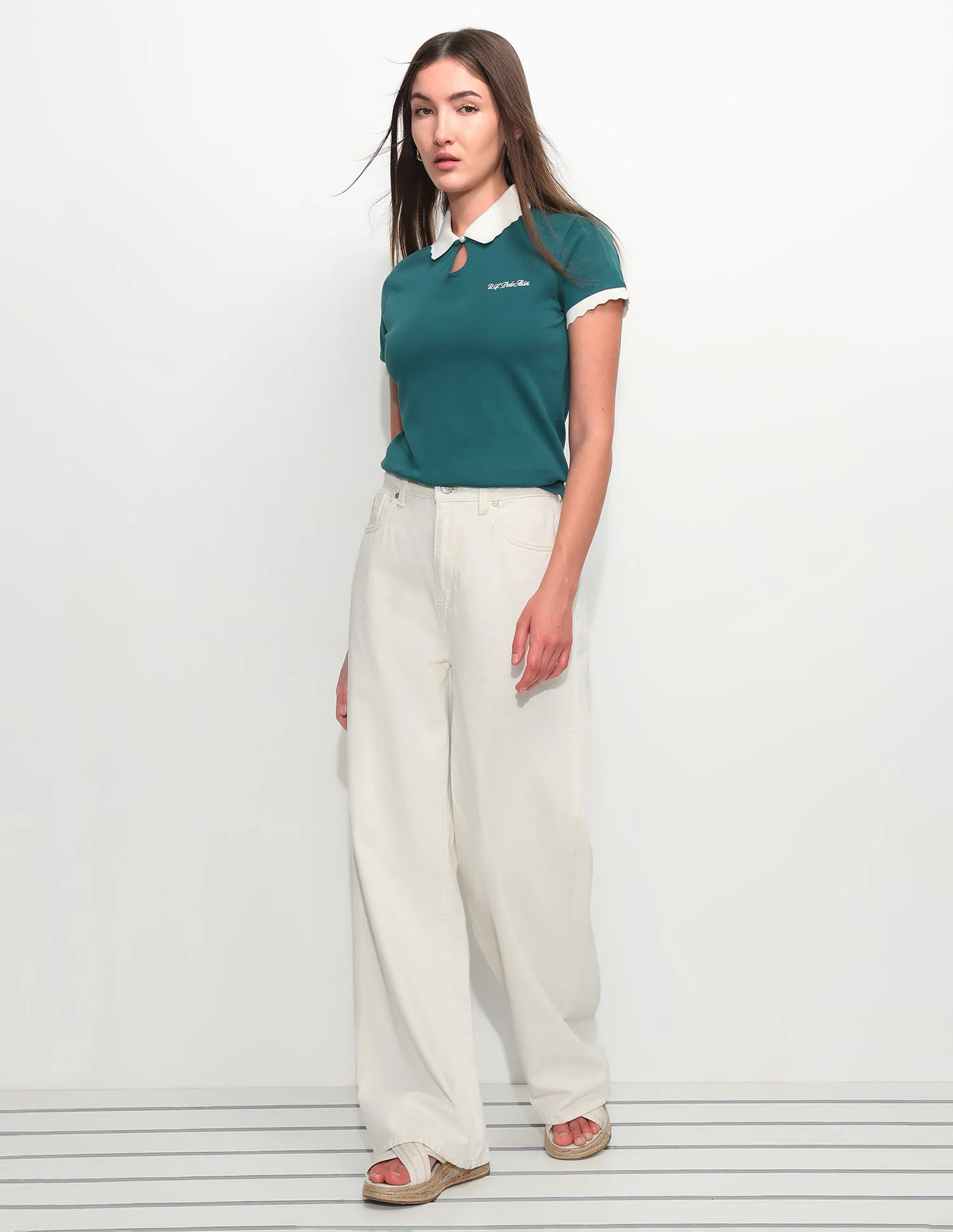 Regular Fit Solid Polo Shirt - Image 3