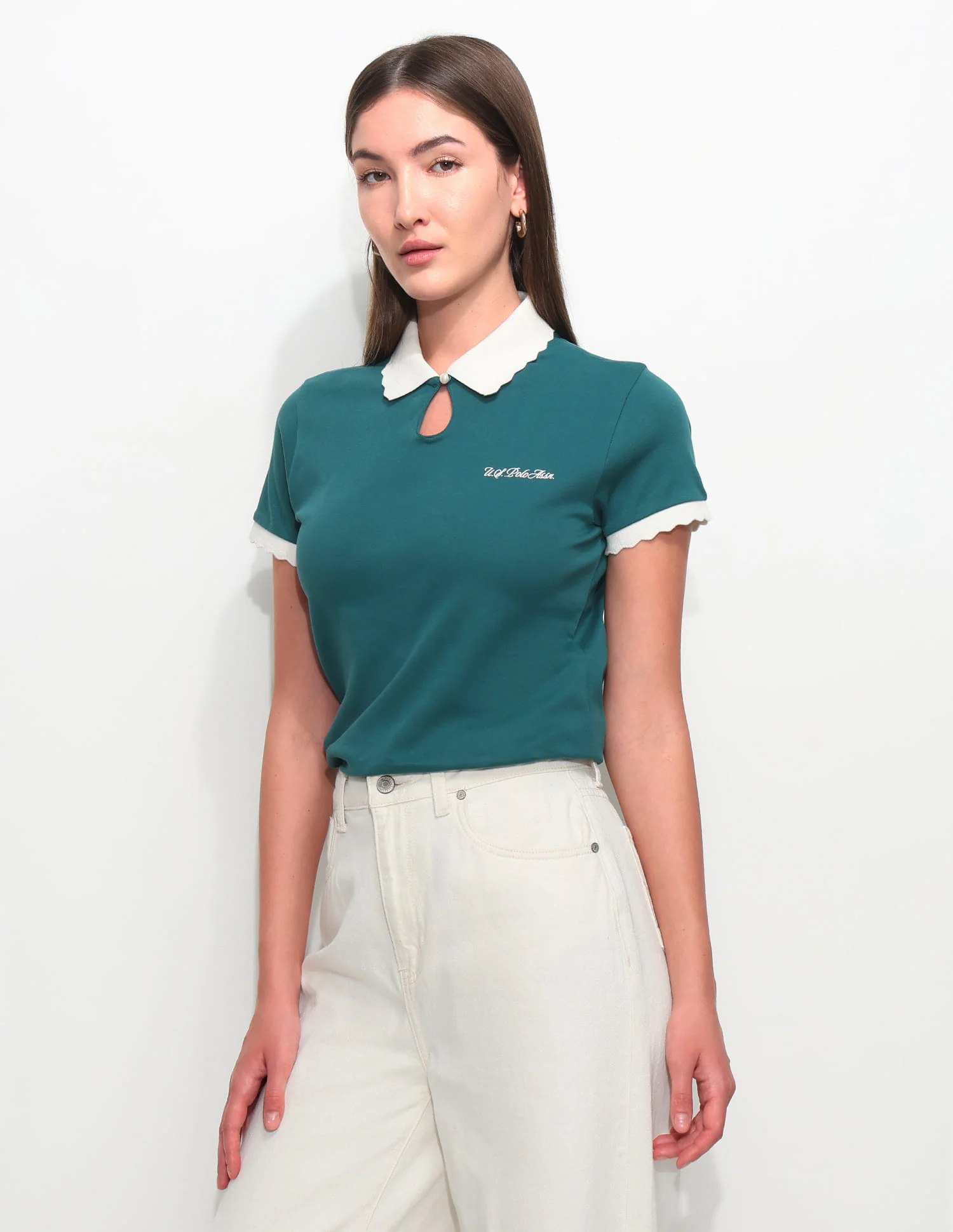 Regular Fit Solid Polo Shirt - Image 4