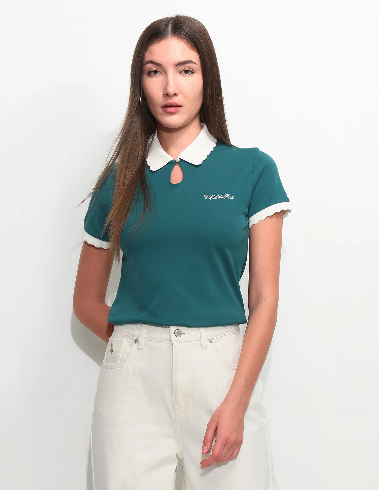 Regular Fit Solid Polo Shirt - Image 6