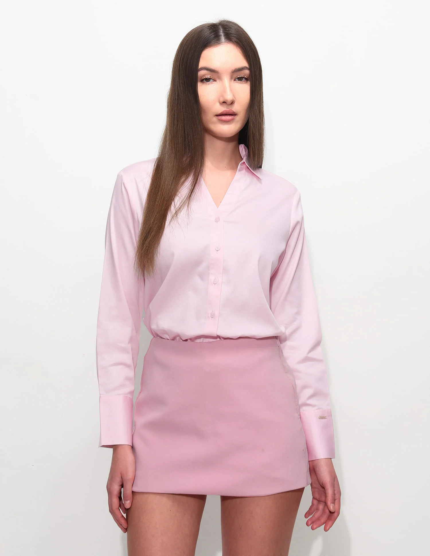 Regular Fit Solid Shirt - Image 6