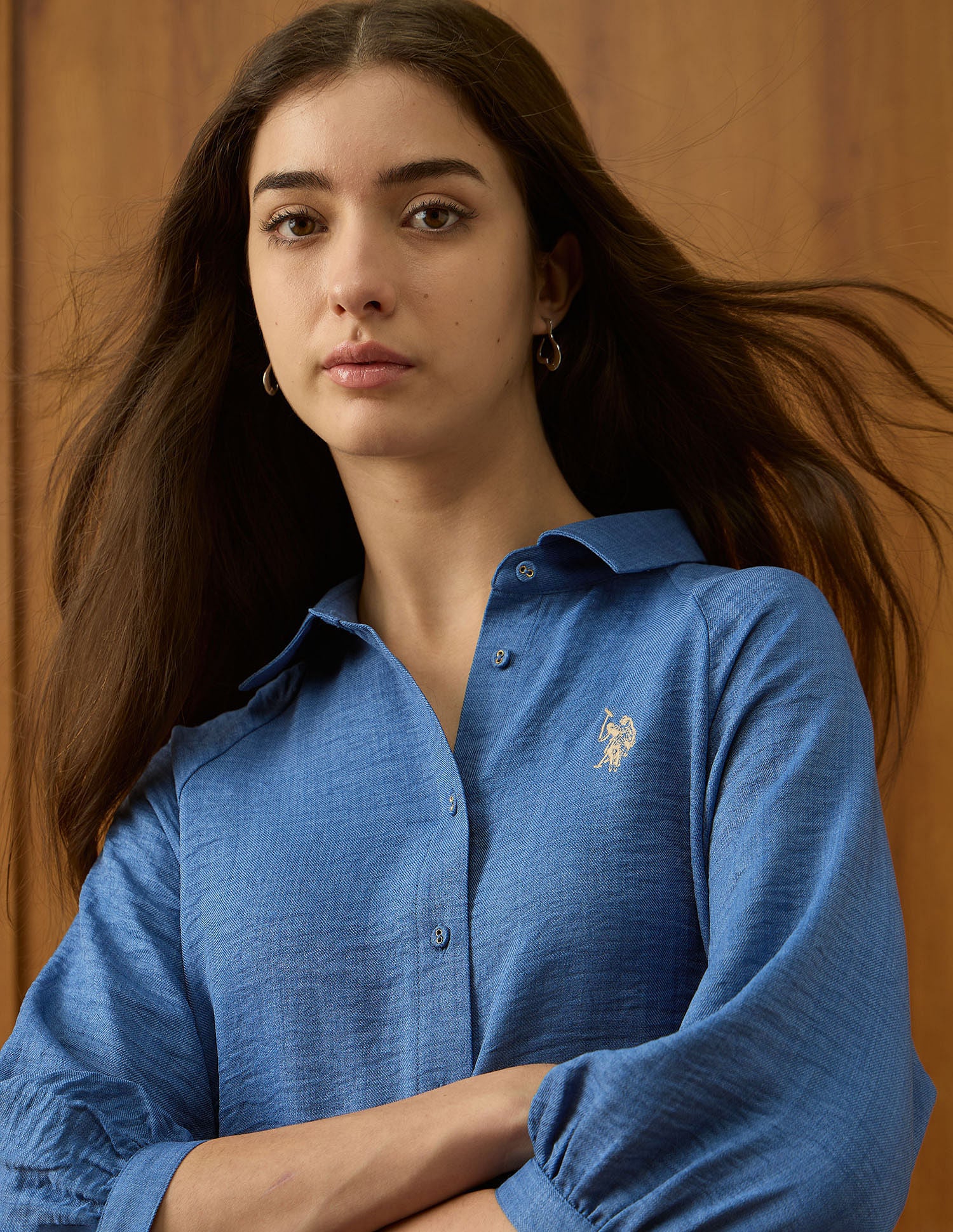 Regular Fit Solid Shirt - Image 7