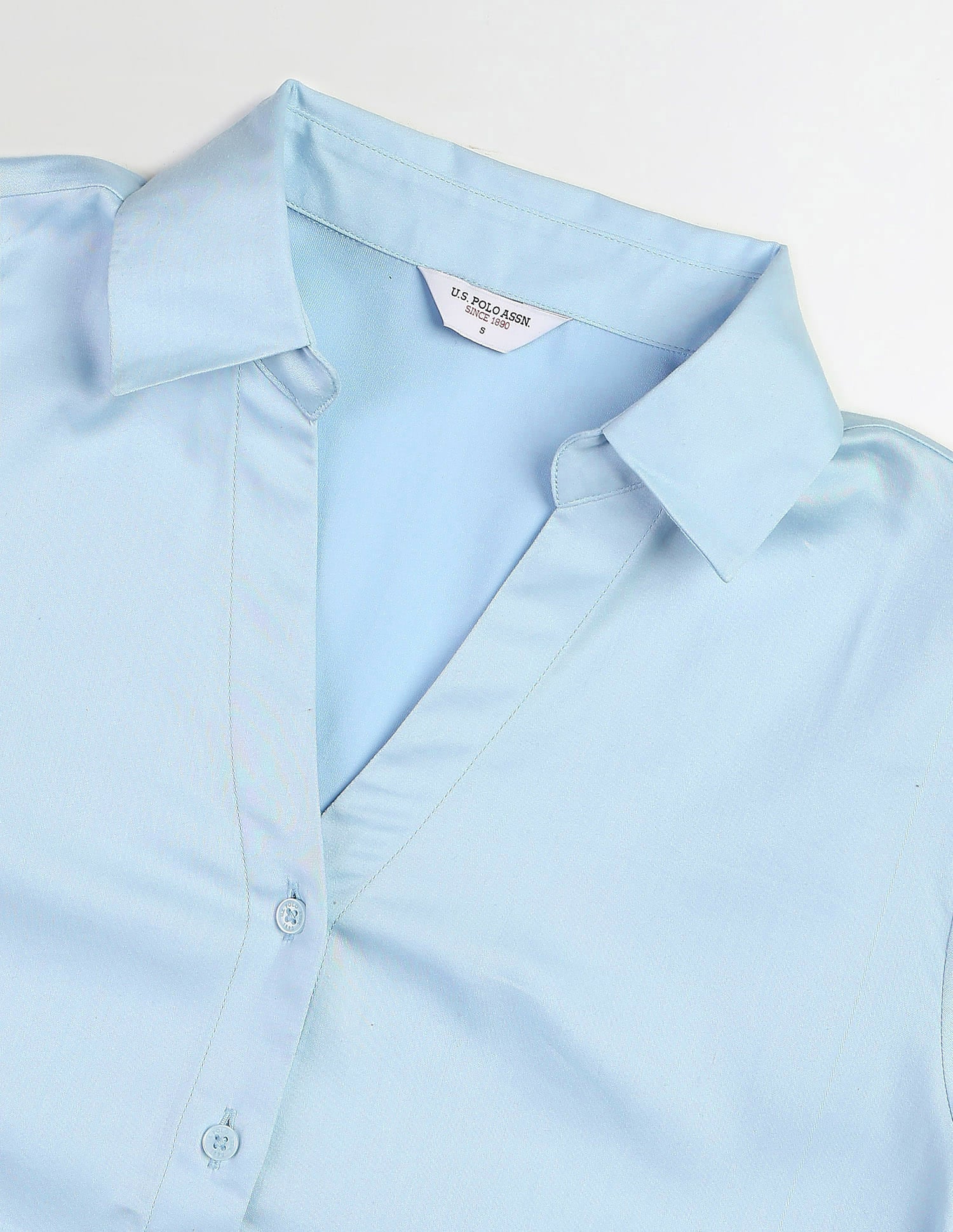 Regular Fit Solid Shirt - Image 8
