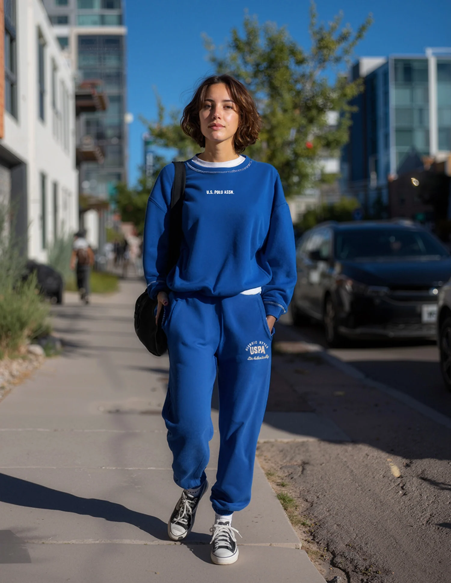 The Early Miles Regular Fit Solid Sweatshirt