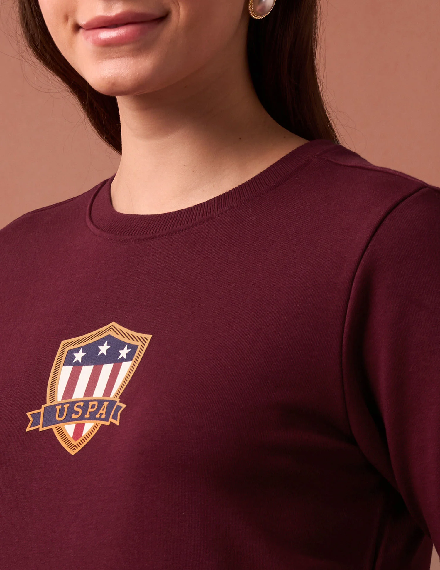 Regular Fit Solid Sweatshirt - Image 7
