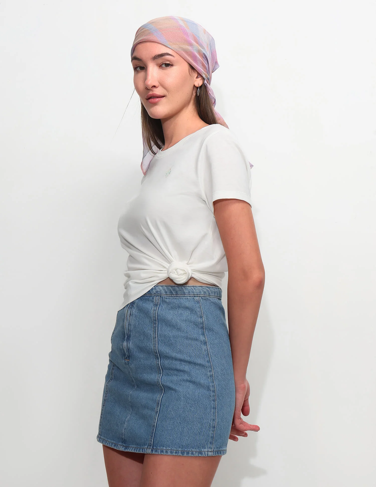 Regular Fit Solid T-Shirt - Image 4
