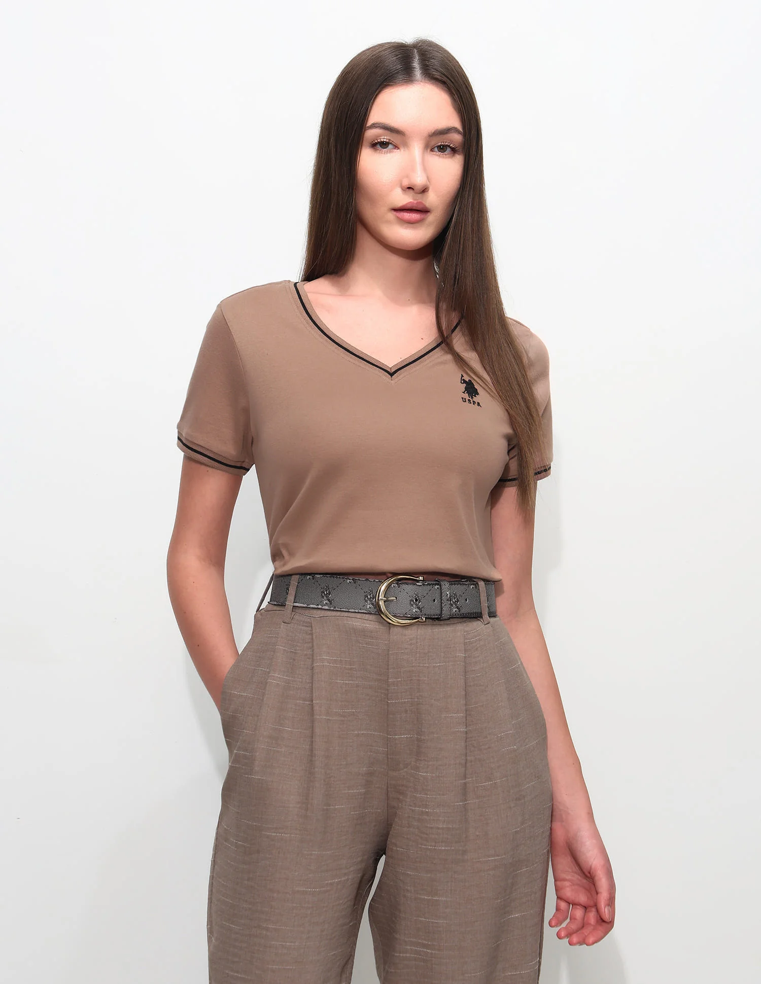 Regular Fit Solid T-Shirt - Image 6