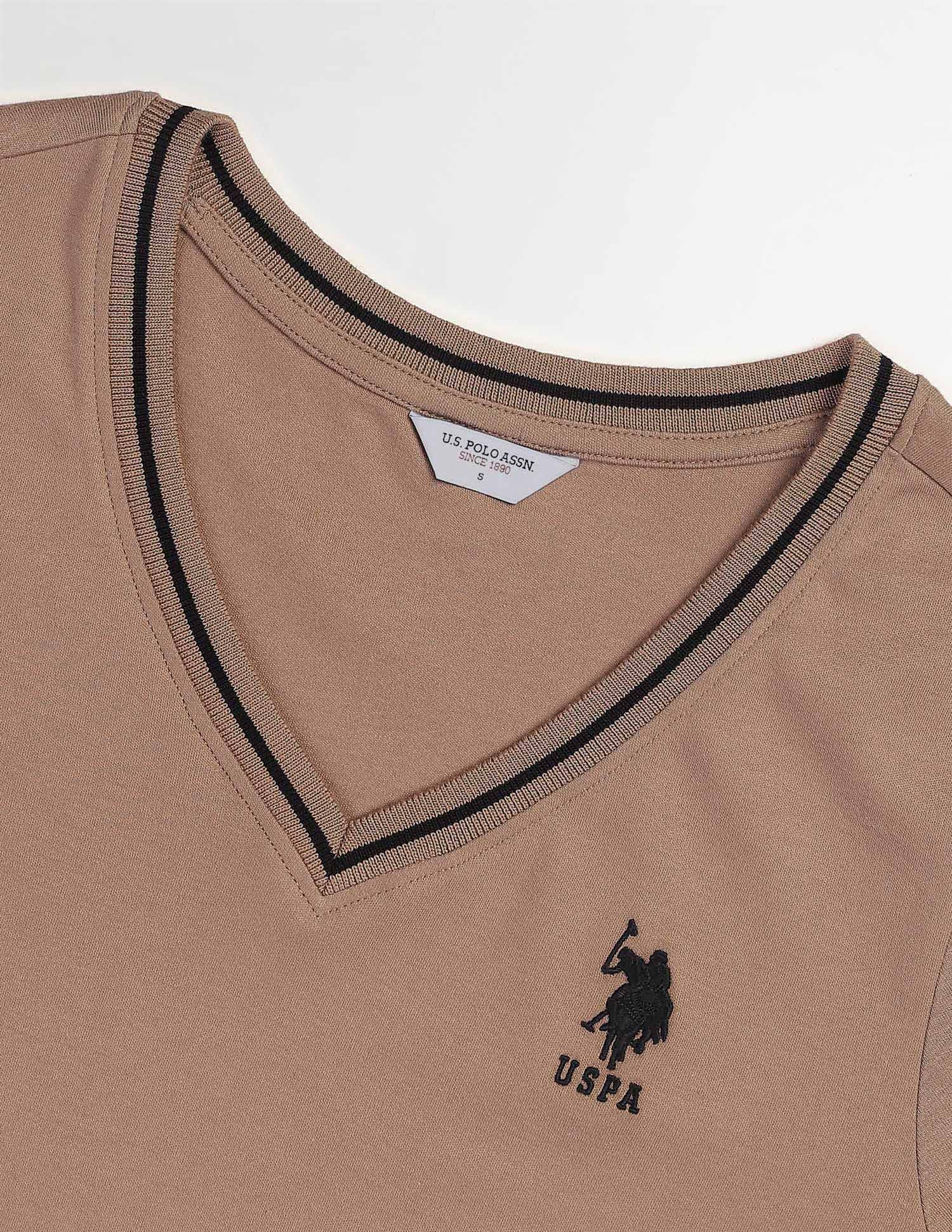 Regular Fit Solid T-Shirt - Image 8