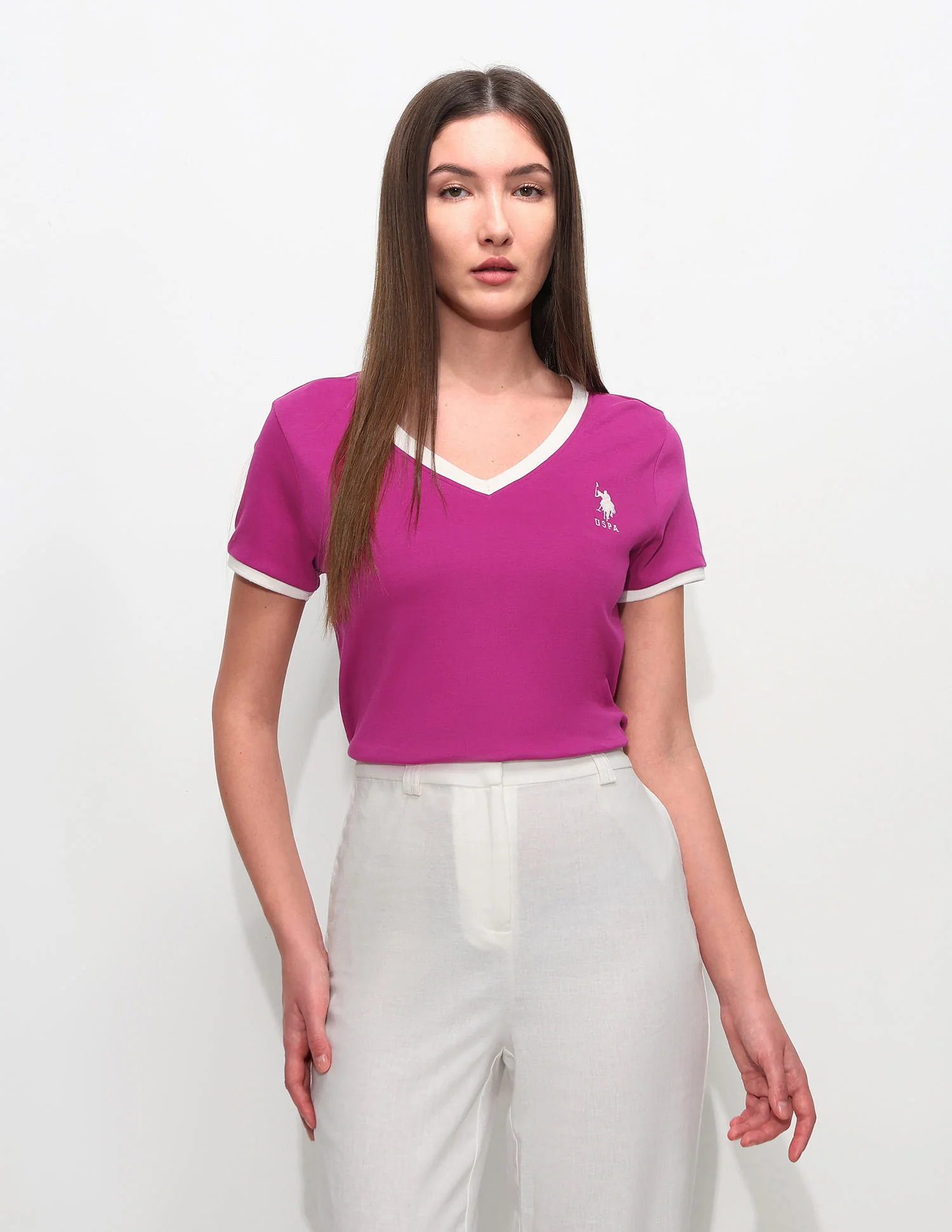 Regular Fit Solid T-Shirt - Image 6