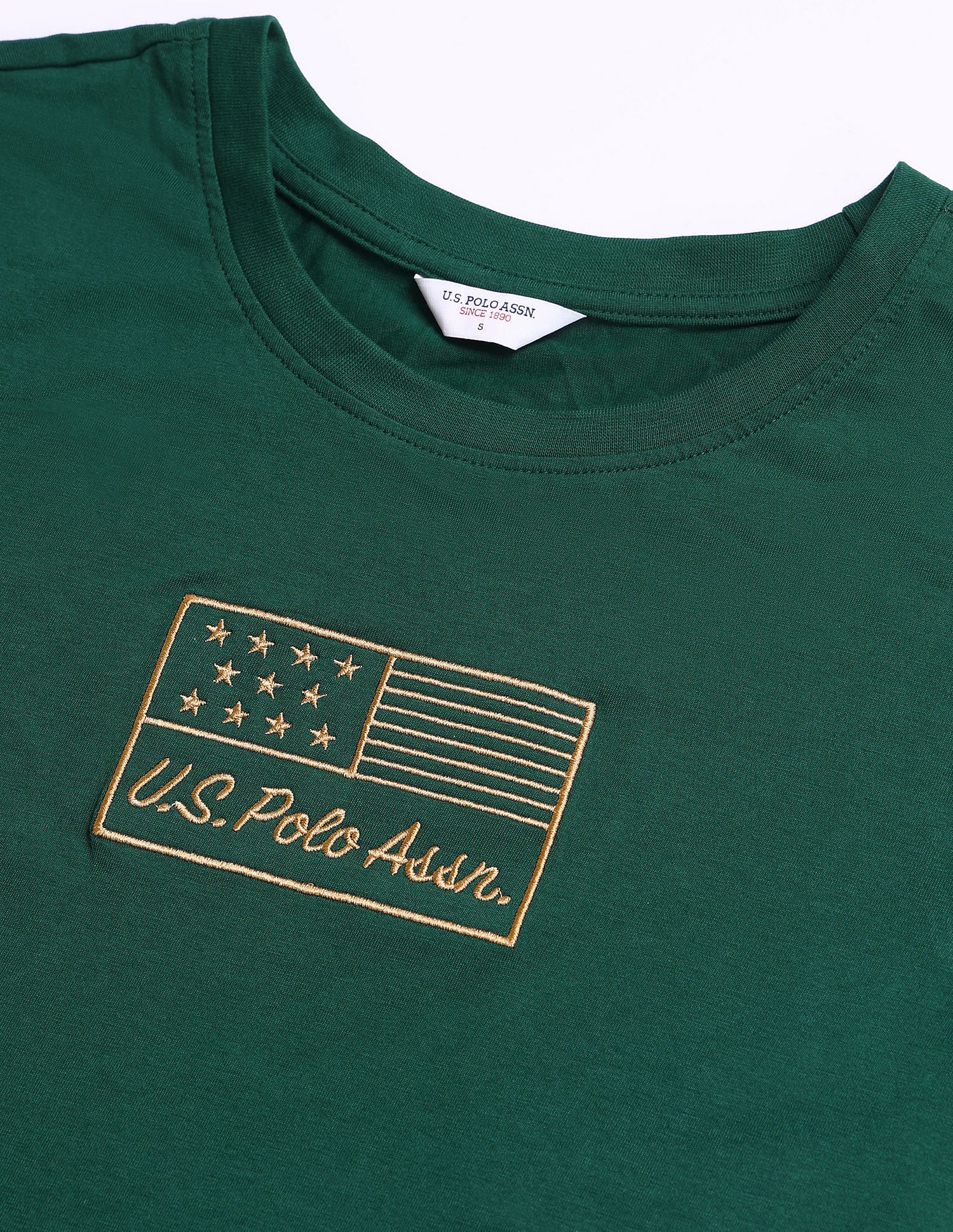 Regular Fit Solid T-Shirt - Image 8