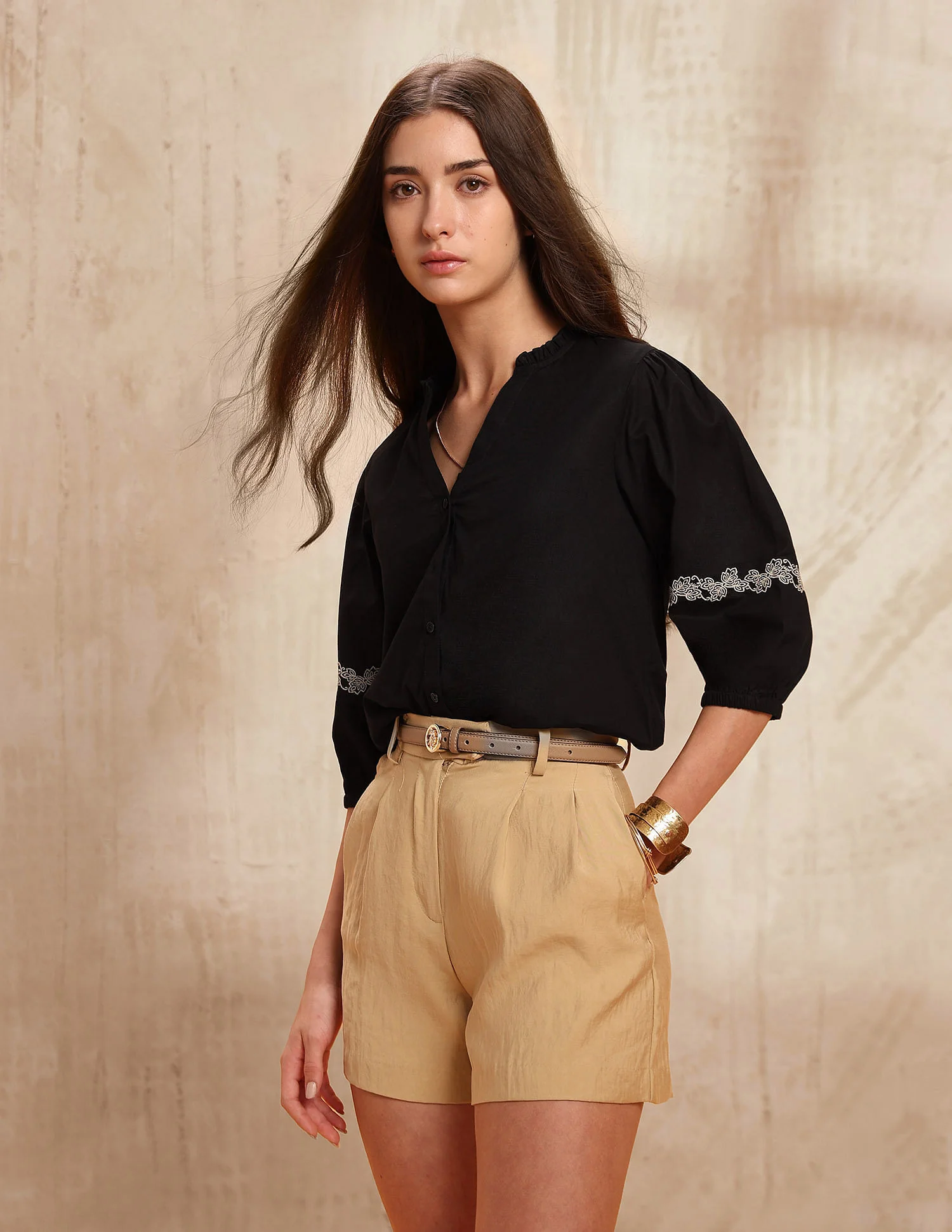Regular Fit Solid Top - Image 4