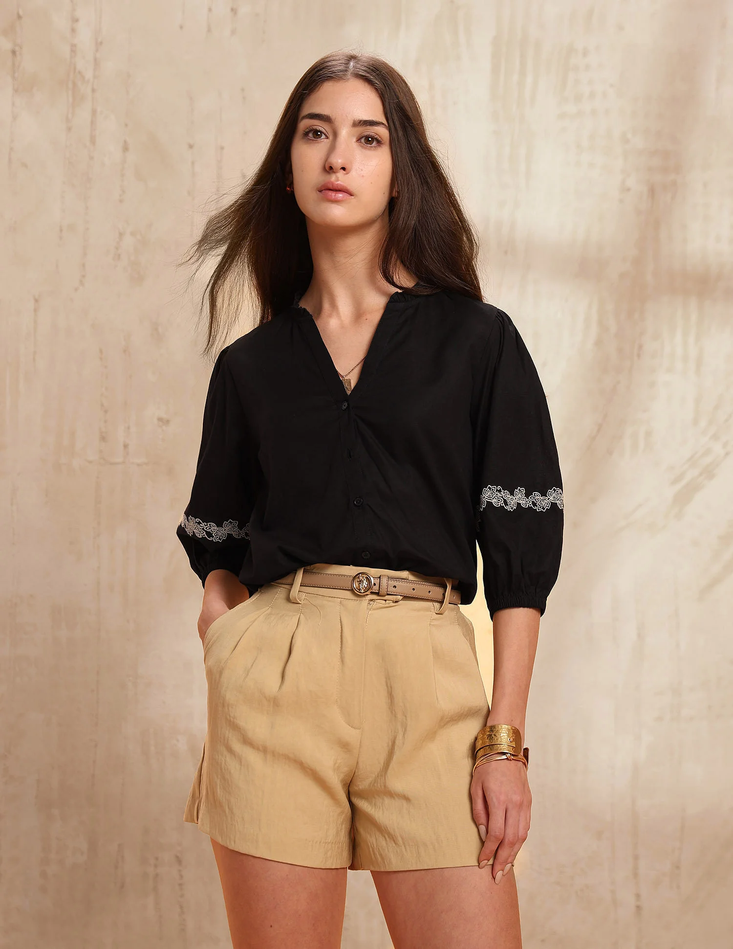 Regular Fit Solid Top - Image 6