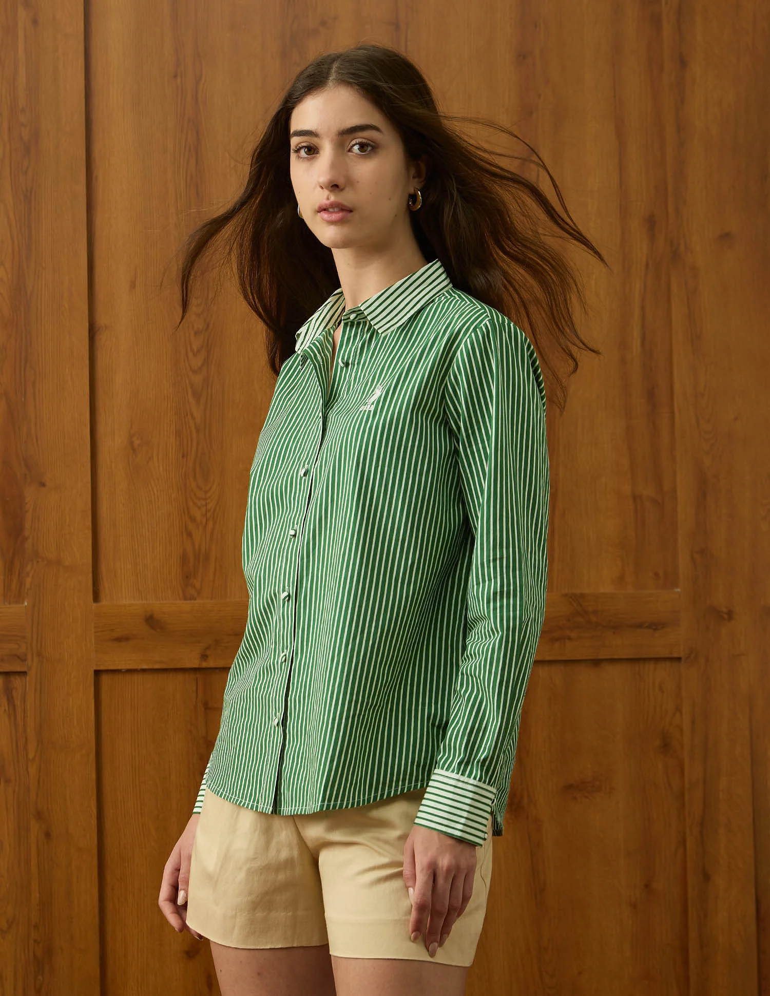 Regular Fit Striped Shirt - Image 4