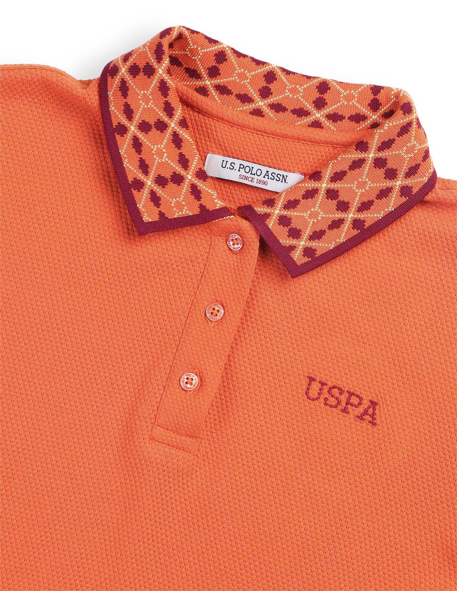 Regular Fit Textured Polo Shirt - Image 8