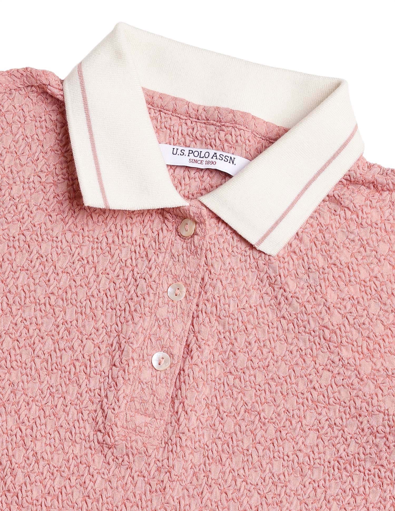 Regular Fit Textured Polo Shirt - Image 8