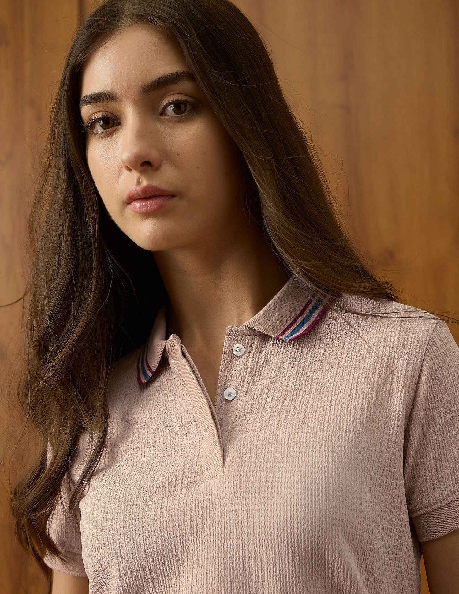 Regular Fit Textured Polo Shirt - Image 7